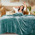 Clouded Blue - Super Soft All Season Premium AC Blanket