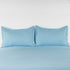 Premium Flat Bedsheet Set with Pillow Covers – Blue