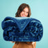 Navy Blue - Premium Double Bed Winter Mink Blanket