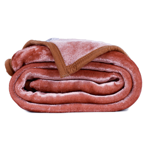 Camelia Pink - Dual Season Premium Double Bed Blanket