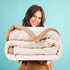 Mauve - Premium Double Bed Winter Mink Blanket
