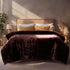 Chocolate Shade - Premium Double Bed Winter Mink Blanket