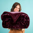 Wine Shade - Premium Double Bed Winter Mink Blanket
