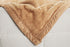 Beige Shade - Premium Double Bed Winter Mink Blanket