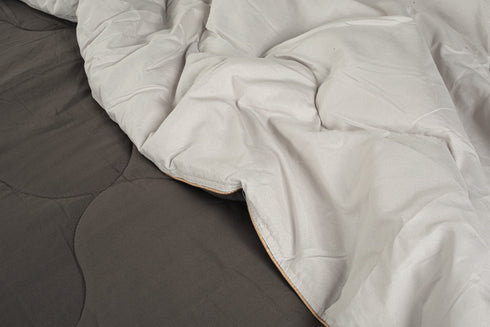 Chocolate Premium Soft King Size Reversible All Season AC Comforter