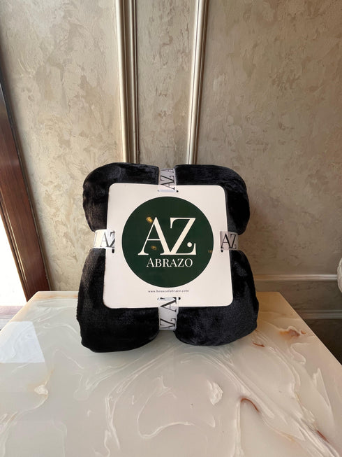 Midnight Black Super Soft All Season Premium AC Blanket