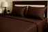 Cocoa Bean - Cotton Feel Fitted Bedsheet Set