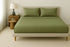 Pistachio Green - Cotton Feel Fitted Bedsheet Set