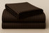 Cocoa Bean - Cotton Feel Fitted Bedsheet Set