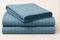 Blue Whisper - Cotton Feel Fitted Bedsheet Set