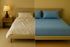 Blue Whisper - Cotton Feel Fitted Bedsheet Set